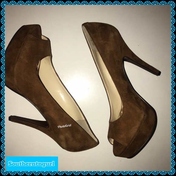 Enzo Angiolini Shoes Nwt Enzo Angiolini Suede Leather Platforms